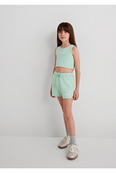 Mavi Club Printed Green Shorts 7410008-71447