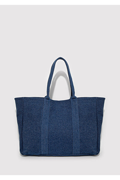 Mavi Geantă de umăr din denim închis 1913493-10241