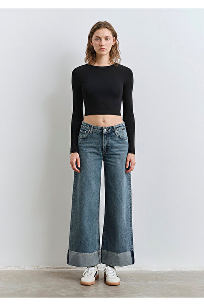 Mavi Emilia Classic Denim Misty Dark Jean Trousers 1012641-90118