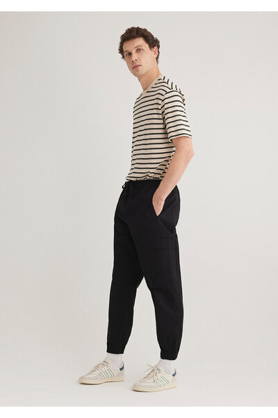 Mavi Black Cargo Jogger Pants 0010430-900