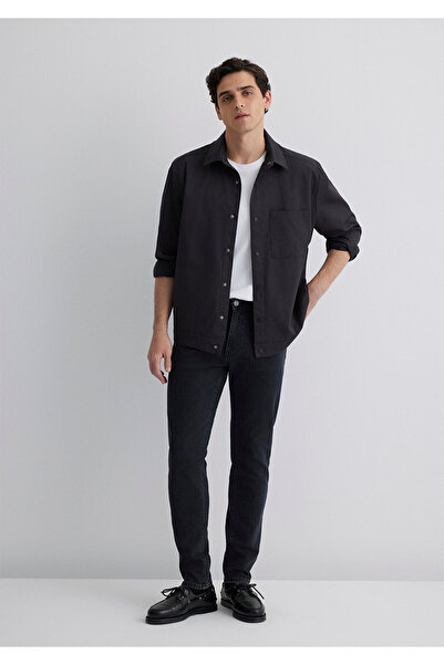 Mavi Black Shirt Loose Fit / Loose Relaxed Cut 0211551 -900