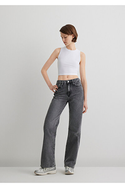 Mavi Victoria Classic Denim Dark Gray Jean Trousers 101072 -89232