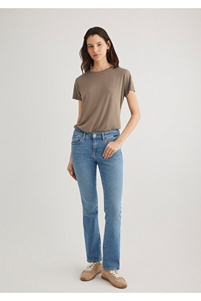 Mavi Μπλουζάκι Lux Touch TENCEL TM καφέ Modal Regular Fit / Κανονική κοπή 1612693-83866