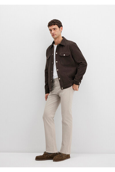 Mavi Παντελόνι Hunter Comfort Beige Gabardine 0020283628