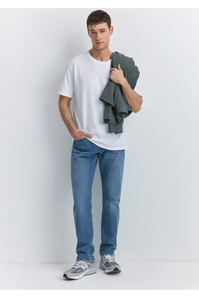 Mavi Martin 90er Jahre Vintage Hellblaue Jeanshose 0037889554