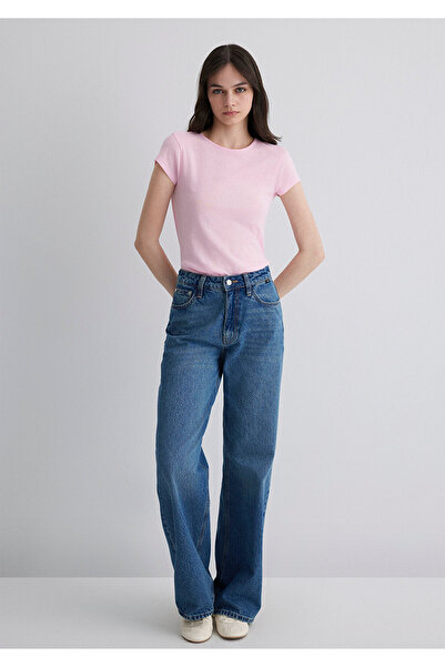 Mavi Ροζ Basic T-Shirt Slim Fit 1613119 -71008