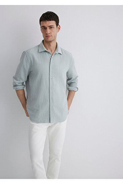 Mavi Ανοιχτό πράσινο πουκάμισο Regular Fit / Regular Cut 0211518 -70148