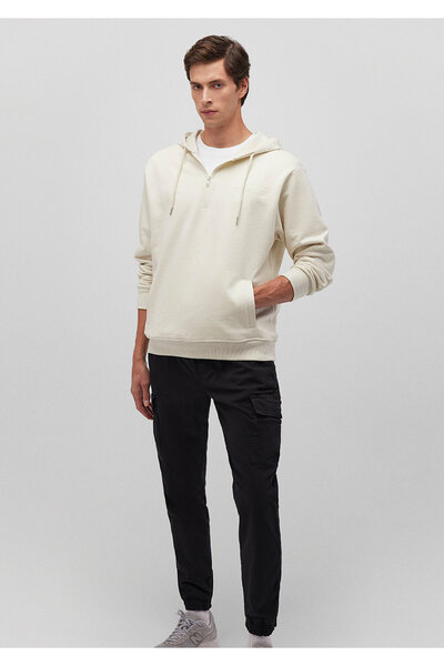 Mavi Μπεζ φούτερ με ημιφερμουάρ 0s10244-70140