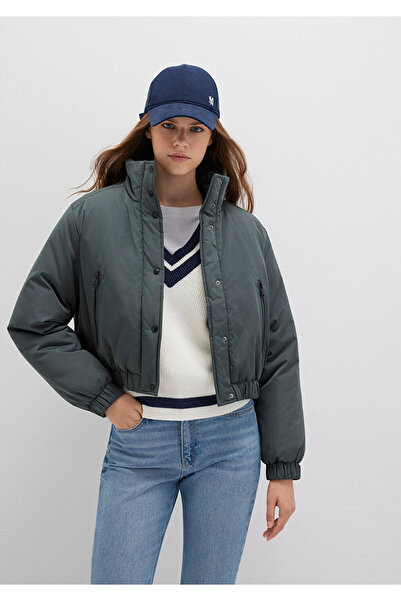 Mavi Πράσινο παλτό Puffer - 1110269 -71598 Μοντέλο