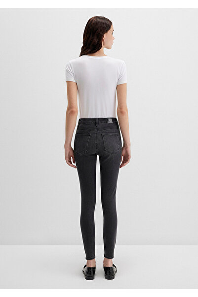 Mavi Tess M Girly Σκούρο Γκρι Τζιν Παντελόνι 100328 -86444