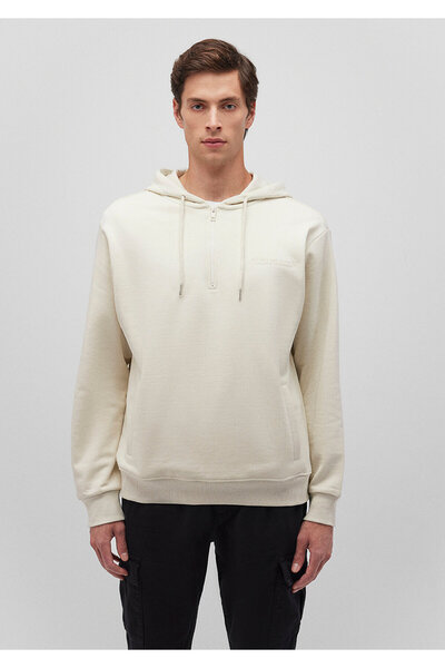 Mavi Μπεζ φούτερ με ημιφερμουάρ 0s10244-70140