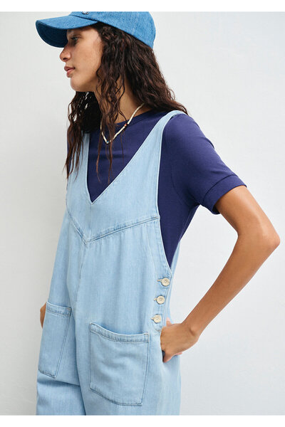 Mavi Myra Everyday Open Jean Jumpsuit 1010137-86199