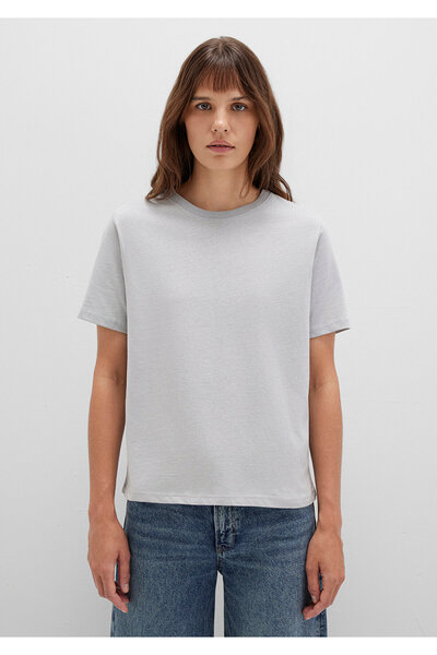 Mavi Šedé základní tričko Regular Fit / Regular Fit 1600965 -70075