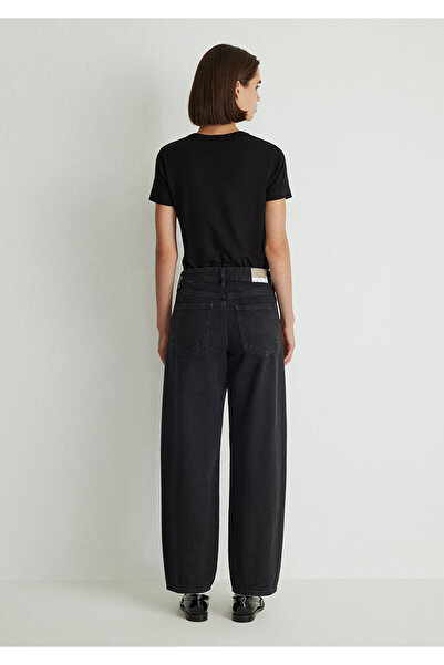 Mavi Leila Anthrazitfarbene Jeanshose 1010600 -88244