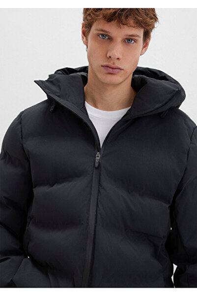 Mavi Schwarze Pufferjacke0110313-71379