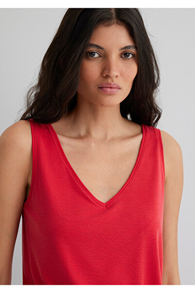 Mavi Lux Touch TENCEL TM Rotes Modal-Top Slim Fit / Eng anliegend 1610423-70467