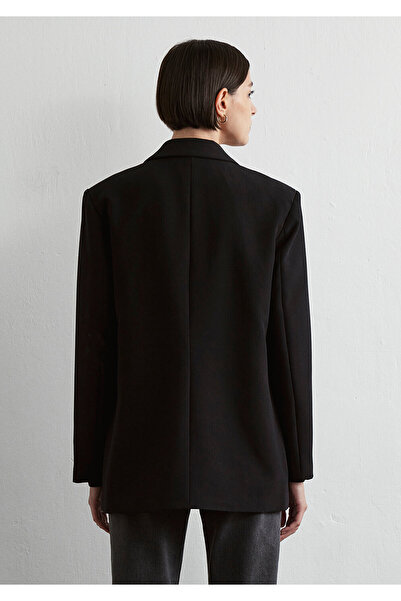 Mavi Μαύρο διπλό πέτο Blazer 1110519-900