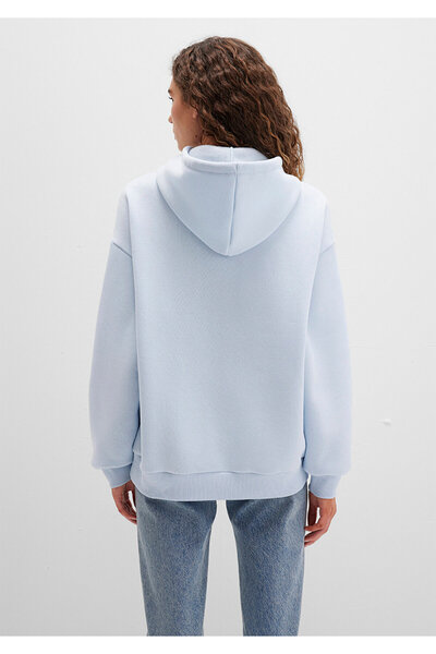 Mavi Sweatshirt mit Kapuze und Logo-Aufdruck - 1600361 -70717