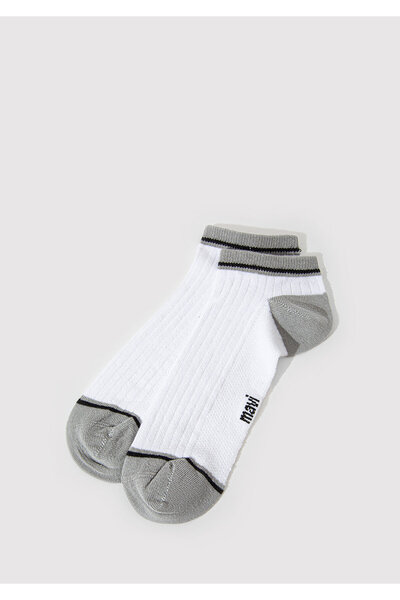 Mavi 2er-Pack weiße Booties-Socken 0911607 -620