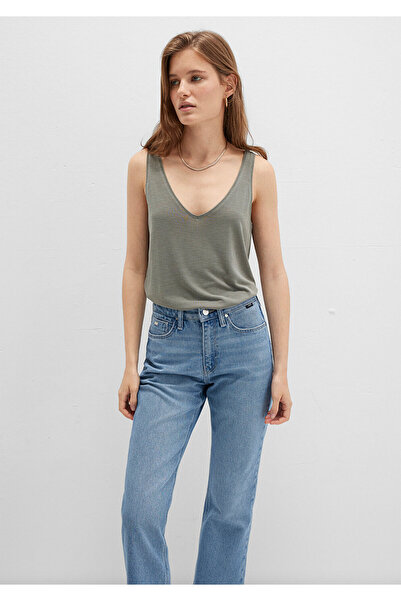 Mavi Lux Touch TENCEL TM Green Modal Μονόχρωμο Μπλουζάκι Slim Fit / Slim Fit 1610423-86961