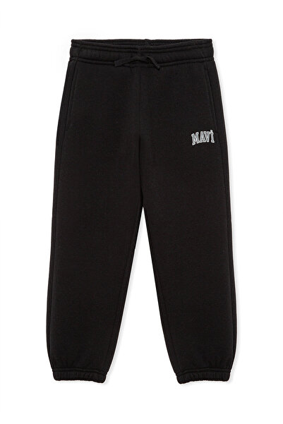 Mavi Logo Printed Black Sweatpants 6010000-900