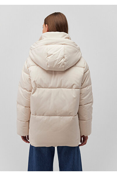 Mavi Bunda Béžová Puffer s kapucí 1110075-70143