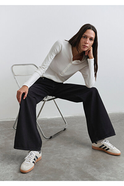 Mavi Celomodré antracitové džínové kalhoty Malibu 1010152 -84023