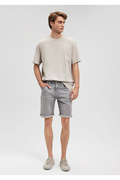 Mavi Brian Sporty Light Gray Jean Shorts 0418485151