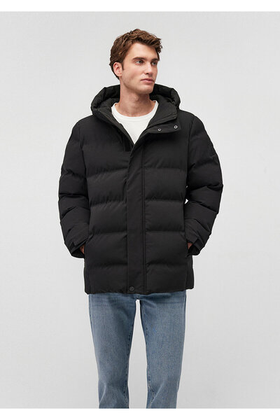 Mavi Vodoodpudivý černý nafukovací kabát 0110192-71379