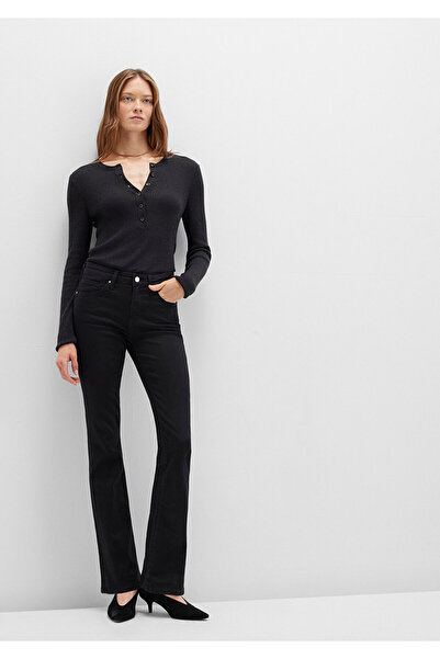 Mavi Molly Casual Black Jean Trousers 1013624623