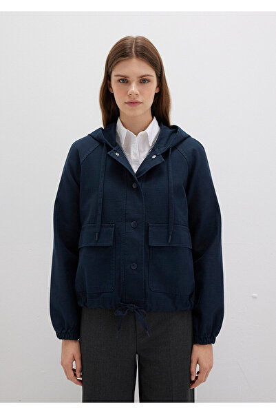 Mavi Hooded Navy Blue Jacket Regular Fit / Regular Cut110775-82906