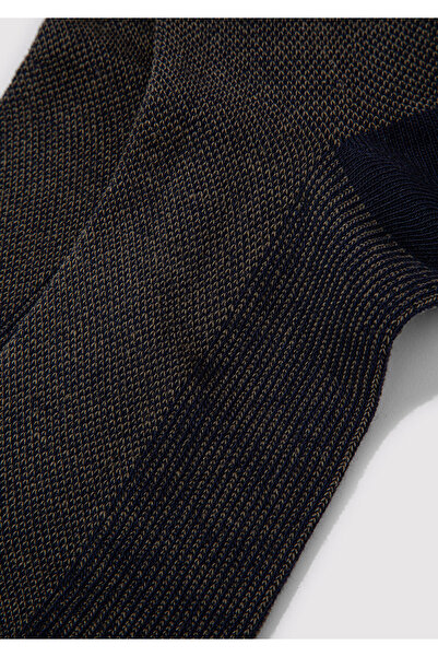 Mavi Marineblaue Socken mit Logo-Stickerei 091760 -28725