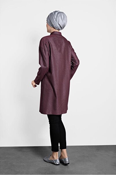 Alvina Shirt Collar Buttoned Tunic - 40211