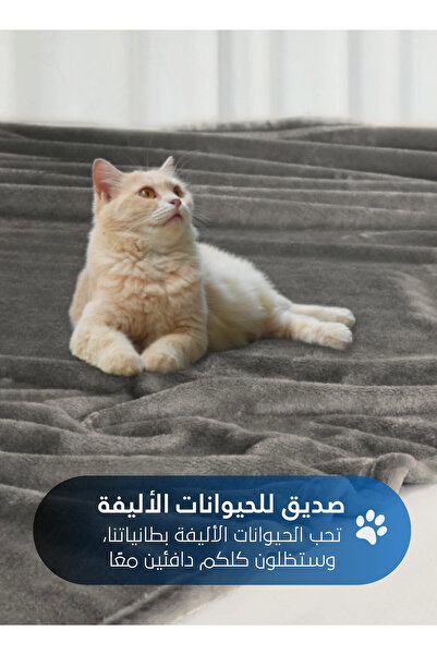 Master Home Textile Lightweight Velvet Blanket, 350GSM, 260x240cm King Size, Soft All Season Flannel for Bed & Sofa