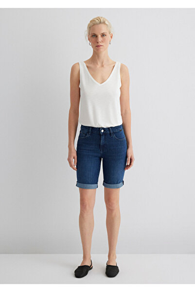 Mavi Alexis Gold Dark Jean Classic σορτς -1441528584