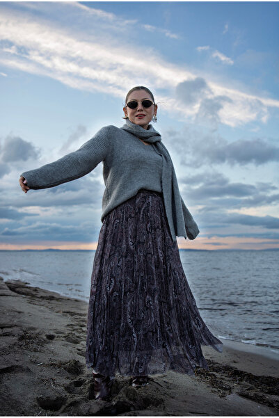 Serpirella Butik Patterned Skirt