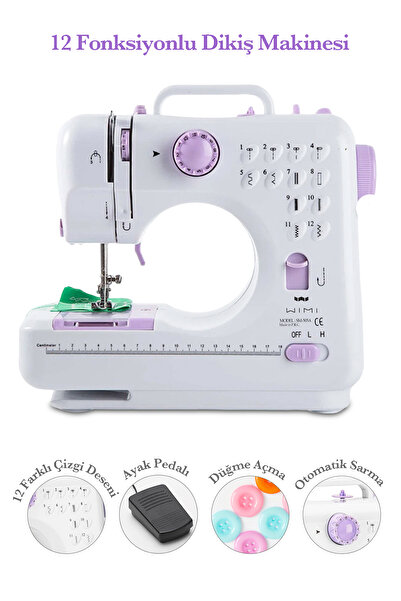 wimi 12 Fonksiyonlu Dikiş Makinesi