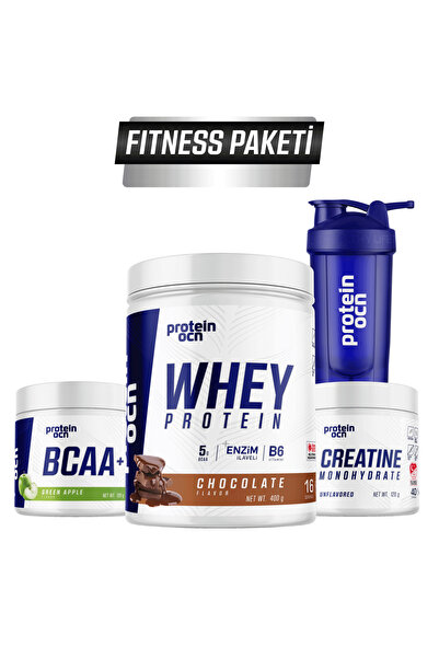 Proteinocean Fıtness Paketi  Çikolata Yeşil Elma