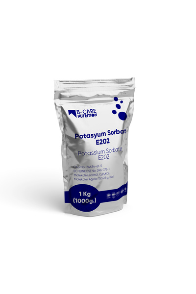 B-CARE NUTRITION Potasyum Sorbat (Potassium Sorbate) Granül 1 Kg