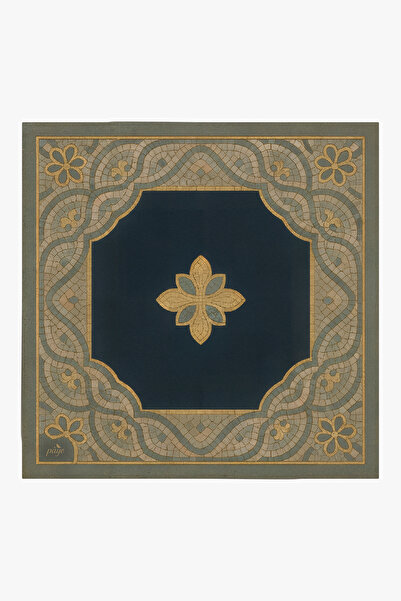 Paye Scarfs Mozaik İpek Eşarp 90x90