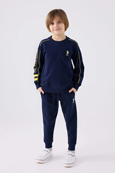 Rolypoly طقم رياضي للأولاد باللون الأزرق الداكن