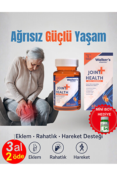 Walker's Vitamins Glucosamine ( Glikozamin ) Curcumin Collagen ( Kolajen ) Br...