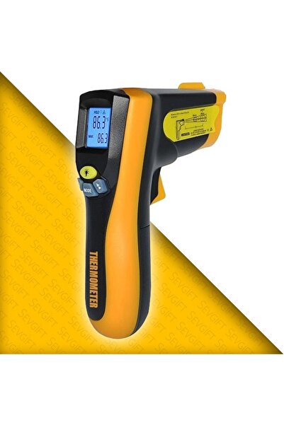 Sevgift Lazer Termometre, Kızılötesi Sıcaklık Ölçer 380°C