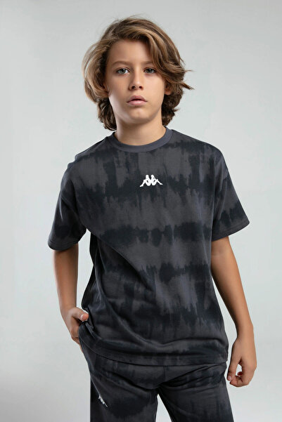 Kappa Boy's Black Bermuda Suit