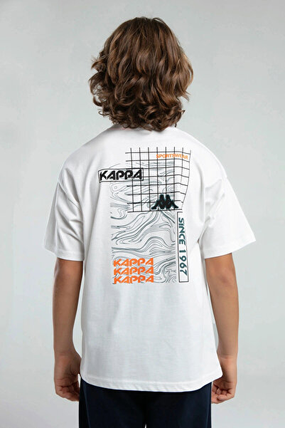 Kappa Boy's White T-Shirt