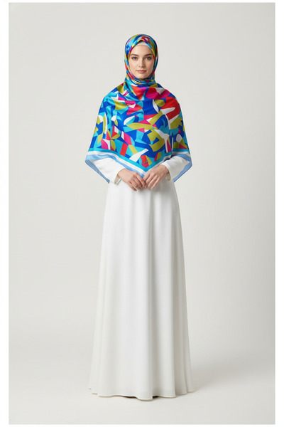 İpekal İpekal Exclusive Büyük Batik Desenli Pamuklu Şal 70x180