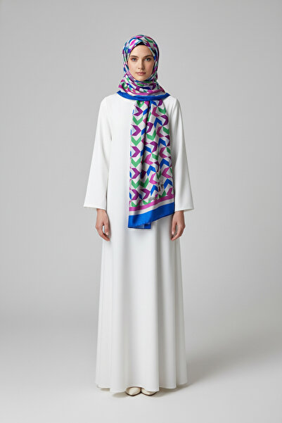 İpekal İpekal Exclusive Crow's Feet Patterned Cotton Shawl 70X180