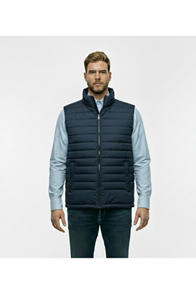 montecarlo Plus Size Knitted Quilted Vest