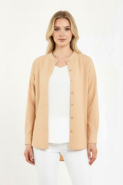 Volanlı Hakim Yaka Gömlek