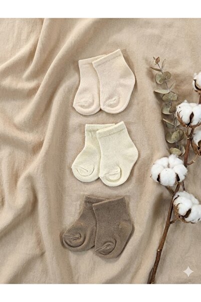Joviel 3-Pack Cotton Baby Socks 0-6 Months